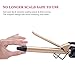 MICSTA Professional Curling Iron Instant Heat, Ionic Curling Wand Long Barrel Ceramic Tourmaline Coated No Damage, Hair Curler Temperature Control for Salon Home Travel, Dual Voltage, Gold(5/8