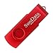 SumDuta 16GB USB 2.0 Flash Drive Swivel Design Thumb Drives Jump Drive Fold Storage Memory Stick (3Pack Blue Green Red)