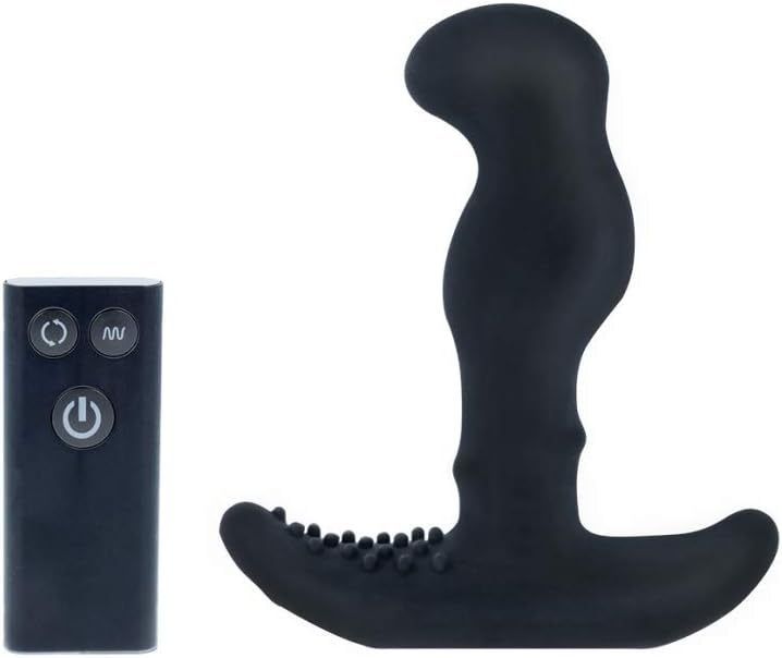 Nexus g Stroker with Unique Stroker Beads - Black - Dual Pleasure with Prostate Massage and Stroker Beads