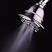 Hotel Spa 1152 AquaCare Head 5 Inch Face 6 Setting Showerhead with 3 Stage Shower Filter Cartridge Inside. (Brushed Nickel Finish)