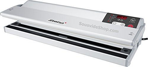 Steba Profi-Vakuumierer VK 1400 Professional,massives Gehäuse aus eloxiertem Aluminium – Bild 4