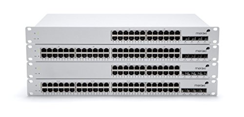Cisco Meraki Cloud Managed Switching MS220-8P - 8 port gigabit Ethernet, 1G Uplink, POE, Requires Cloud Licensing