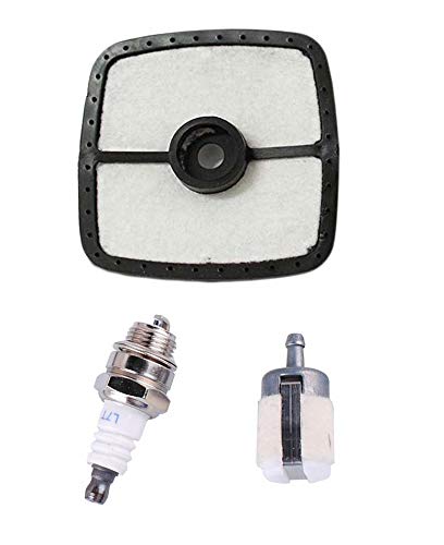 Podoy SRM 210 Air Filter for Echo Blower Trimmer Parts 13031054130 Oil Fuel Filter Spark Plug Kit SRM2100 PB 200 GT-200i GT-200EZR GT-200R GT-201i GT-201R GT-225 A226001410 RePower Kit