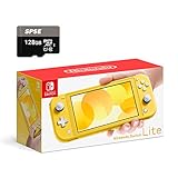 Switch Nintendo Lite Console - Yellow - with SPSE
