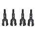 Hobbypark (4-Pack) Metal Wheel Axle Shaft for WLtoys A959 1/18 RC Car Upgrade Parts Fit A949 A969 A979 A949-30