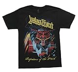 Global Merchandising Judas Priest Defenders Jumbo T-Shirt Black