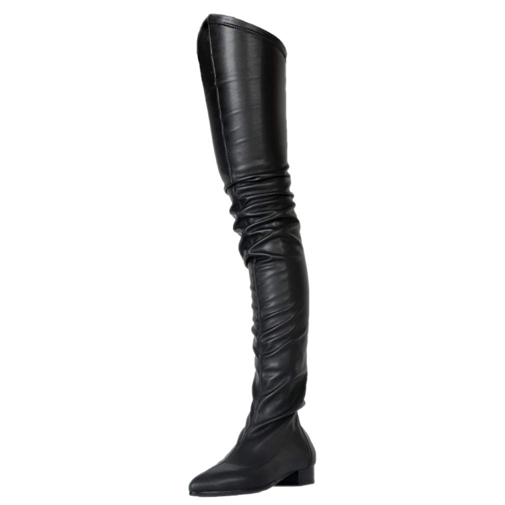 Buy Kolnoo Ladies Flats Thigh High Boots Winter Sexy Fashion Over