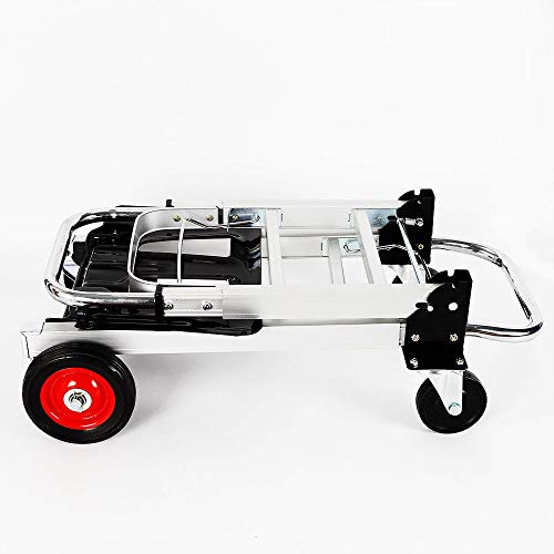 image for Eapmic 2 in 1 Folding Hand Truck Assisted Hand Truck Stair Climber Han