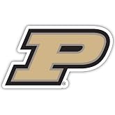 Purdue Boilermakers 4 Inch Vinyl Decal Magnet Officially Licensed Collegiate Product