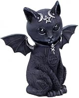 Nemesis Now Malpuss Winged Gothic Cat Figurine Polyresin Black view 8