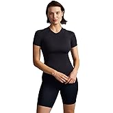 Tommie Copper Shoulder Support Shirt for Women, Posture Corrector Compression Shirt with UPF 50 Sun Protection