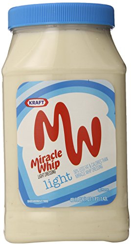 Kraft Miracle Whip Light Dressing, 48 Ounce (Pack of 6)