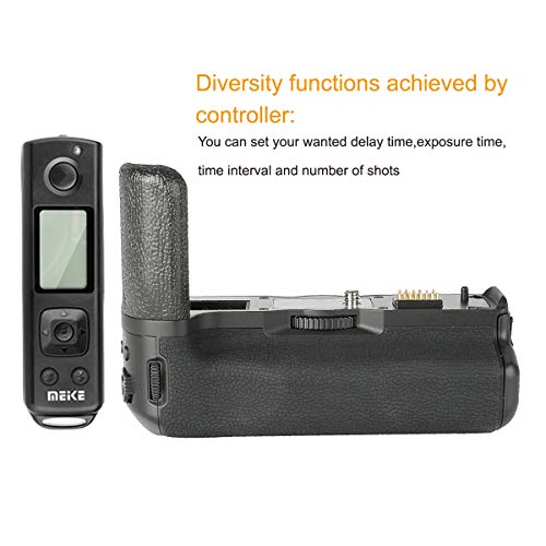 Meike MK-XT3 Pro Batterie Grip Equip 2,4 G 100 mètres Télécommande sans Fil Compatible avec Fujifilm X-T3 - Image 5