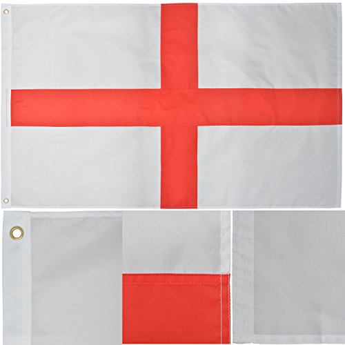 England Flag 3' x 5' Ft 210D Nylon Premium Outdoor English Flag