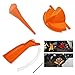 YHMTIVTU Crankcase Fill Funnel Primary Case Oil Fill Drip-Free Oil Funnel Set for Harley
