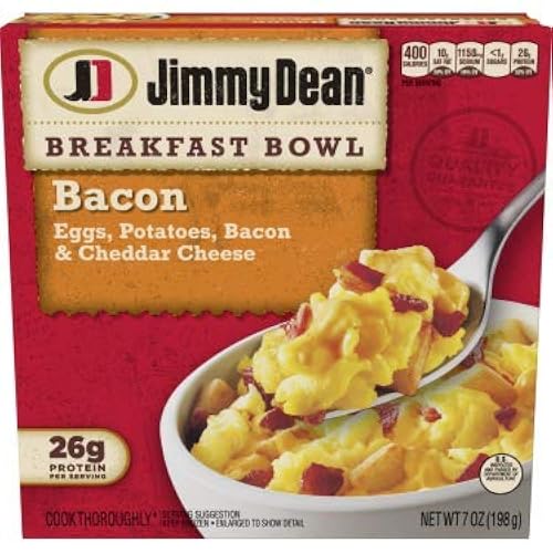 Jimmy Dean, Bacon, Egg &amp; Cheese Breakfast Bowl, 7 oz. (8 count) in ...