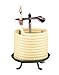 Candle by the Hour 60-Hour Candle, Eco-friendly Natural Beeswax with Cotton Wick