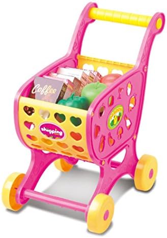 Little Shopping Cart, COOL99 Fruit Vegetable Pretend Play Children Kid Educational Toy Pink