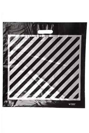 Plastic Shopping Bags, 25pcs