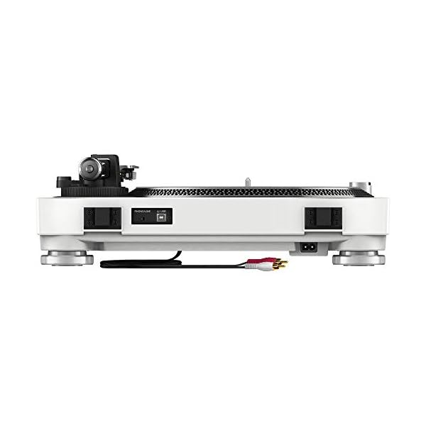 Bandeja Pioneer PLX-500-W  Transm Directa Out Digital Analogico y Pre - Imagen 5