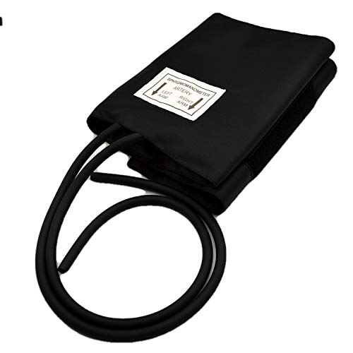 Valuemed Large Blood Pressure Cuff 2 Tubes Large Adult Sphygmomanometer Cuffs Double Tube 34.3 to 50.8cm Range Cuff