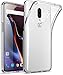 OnePlus 6T Clear Case, Poetic Lumos Flexible Soft Transparent Ultra-Thin Impact Resistant TPU Case for OnePlus 6T - Crystal Clear
