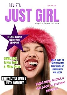 Livro Revista Just Girl Junho 2025: Páginas Musicais