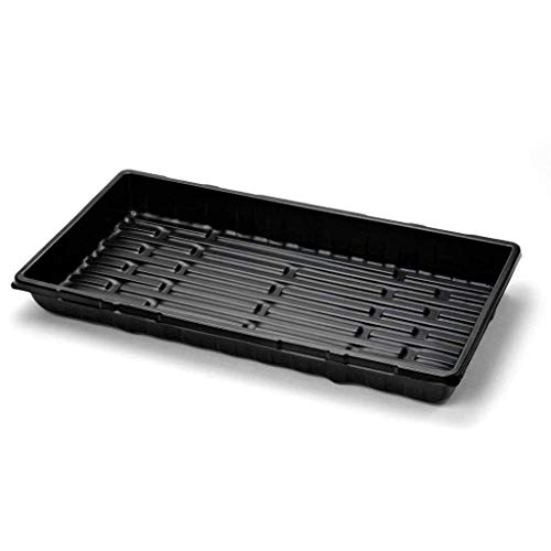 1020 Trays - Extra Strength No Holes, 60 pack, for Propagation Seed Starter, Plant Germination, Seedling Tray, Fodder, Microgreens