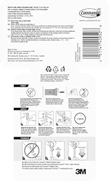 Command Wire Toggle Medium Hook Pack of 6 with 8 Adhesive Strips Transparent view 11
