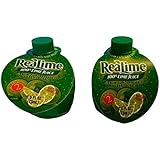 ReaLime Lime Juice | Lime Juice From Concentrate | 2.5 oz Each Bottle | Pack of 2