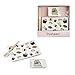 Pusheen by Our Name is Mud Stoneware Sushi Tray and Soy Dish with Chopsticks, 3 Pieces, White