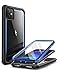 i-Blason Ares Case for iPhone 11 6.1 inch (2019 Release), Dual Layer Rugged Clear Bumper Case with Built-in Screen Protector (Blue)