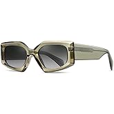 VFDHN Sun Glasses for Women Tr90 Fashion Sunglasses Polarized Men Vintage Acetate