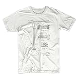 Gibson Les Paul Guitar Patent T Shirt