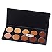 Goege Professional 10 Color Concealer Camouflage Foundation Makeup Palette Contour Face Contouring Kit