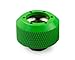 PrimoChill 1/2in. Rigid RevolverSX Series Fitting - 6 pack - UV Green