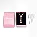 Oinsi Eternity Memory Hourglass Urn Necklace Cremation Jewelry Pendants For Women Men +Gift Box+Fill Kits (Rose gold)