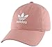 adidas Originals Women's Relaxed Fit Adjustable Strapback Cap, Pink Spirit, One Size
