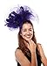 Flaunt It Feathered Fascinator Cocktail Hat with Headband
