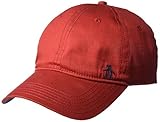Original Penguin Men's Solid Twill Dad Baseball Cap, Burnt Orange, One Size