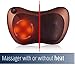 Back Massager Pampering Massage Pillow with Heat | Fits car office chair or home seat | Back Neck & Shoulder Pain Relief with Shiatsu & deep tissue kneading cushion | Self-use Massager pressure points