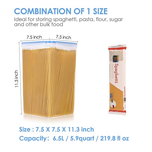 Vtopmart Extra Large Tall Airtight Food Storage Containers 4 Pieces 5