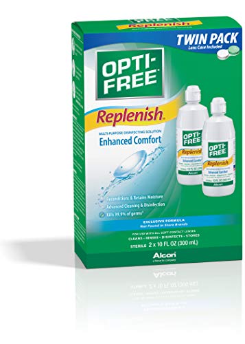 2 Opti+Free+Replenish+Multi+Purpose+Disinfecting+10+Ounces