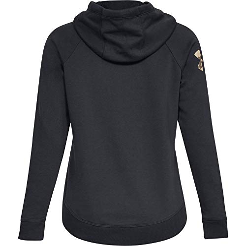 under armour women's favorite fleece camo logo hoodie
