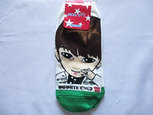 Amazon 韓国 K Pop Infinite エル キャラクター靴下 アイドル 芸能人グッズ 通販
