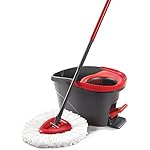 O-Cedar EasyWring Microfiber Spin Mop and Bucket Floor Cleaning System