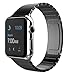 MoKo Stainless Steel Replacement Smart Watch Band Link Bracelet with Double Button Folding Clasp for Apple Watch