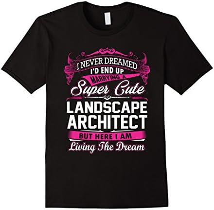 Mens LANDSCAPE ARCHITECT Tshirt 3XL Black