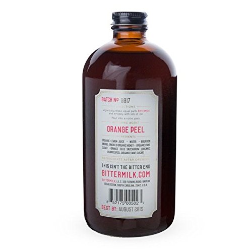 Bittermilk No.3 Smoked Honey Whiskey Sour Cocktail Mixer - 17 oz