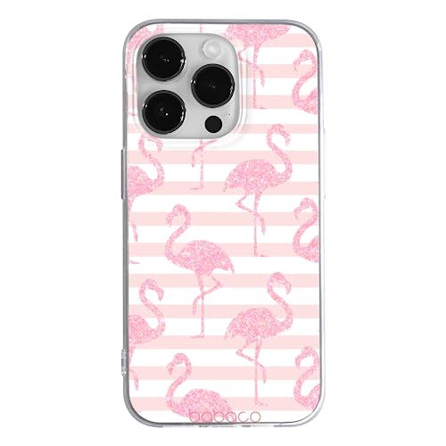 BABACO Flamingoo 001 Phone Case Optimally Adapted for iPhone 14 PRO MAX Pink